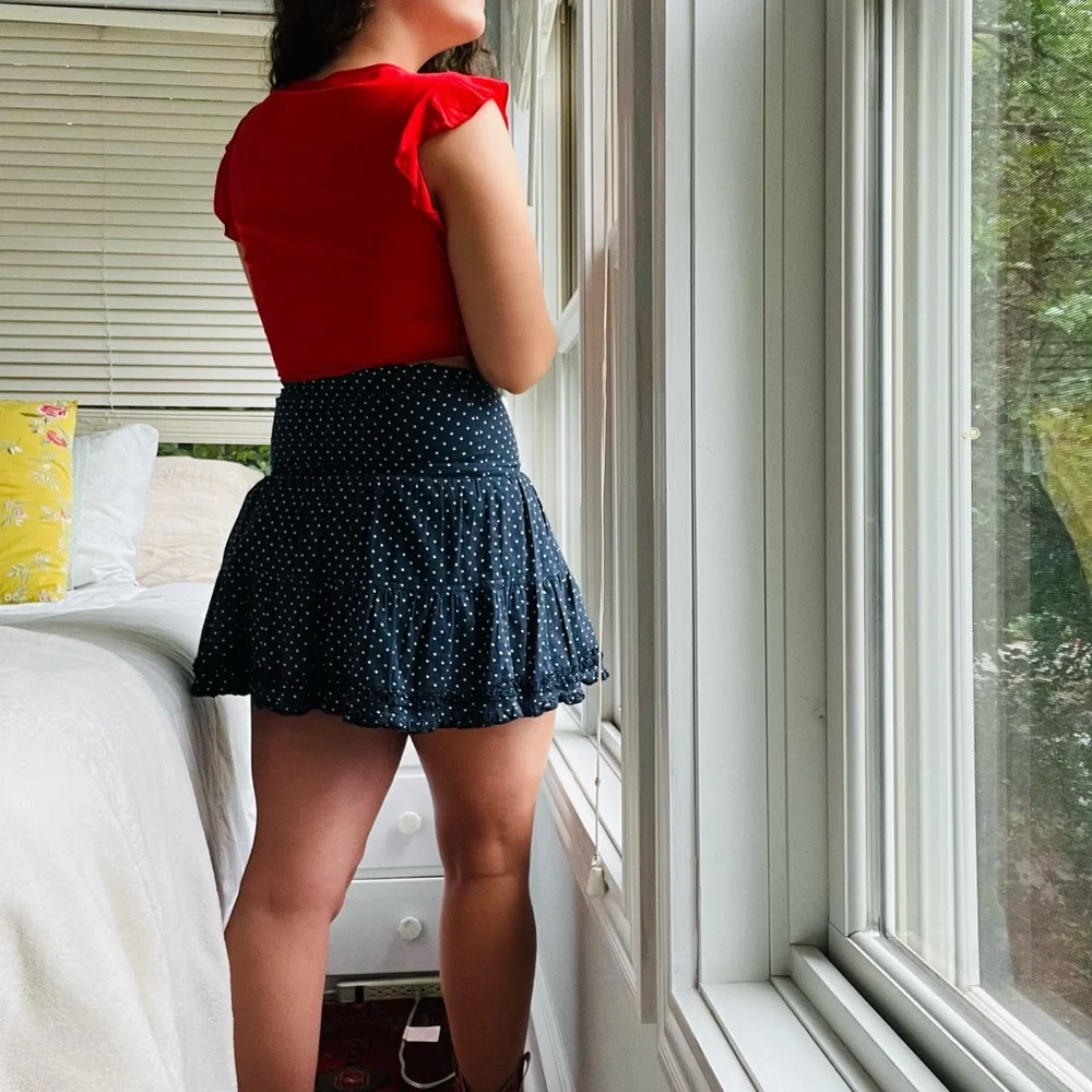 Wrap red top - Picture 2 of 3